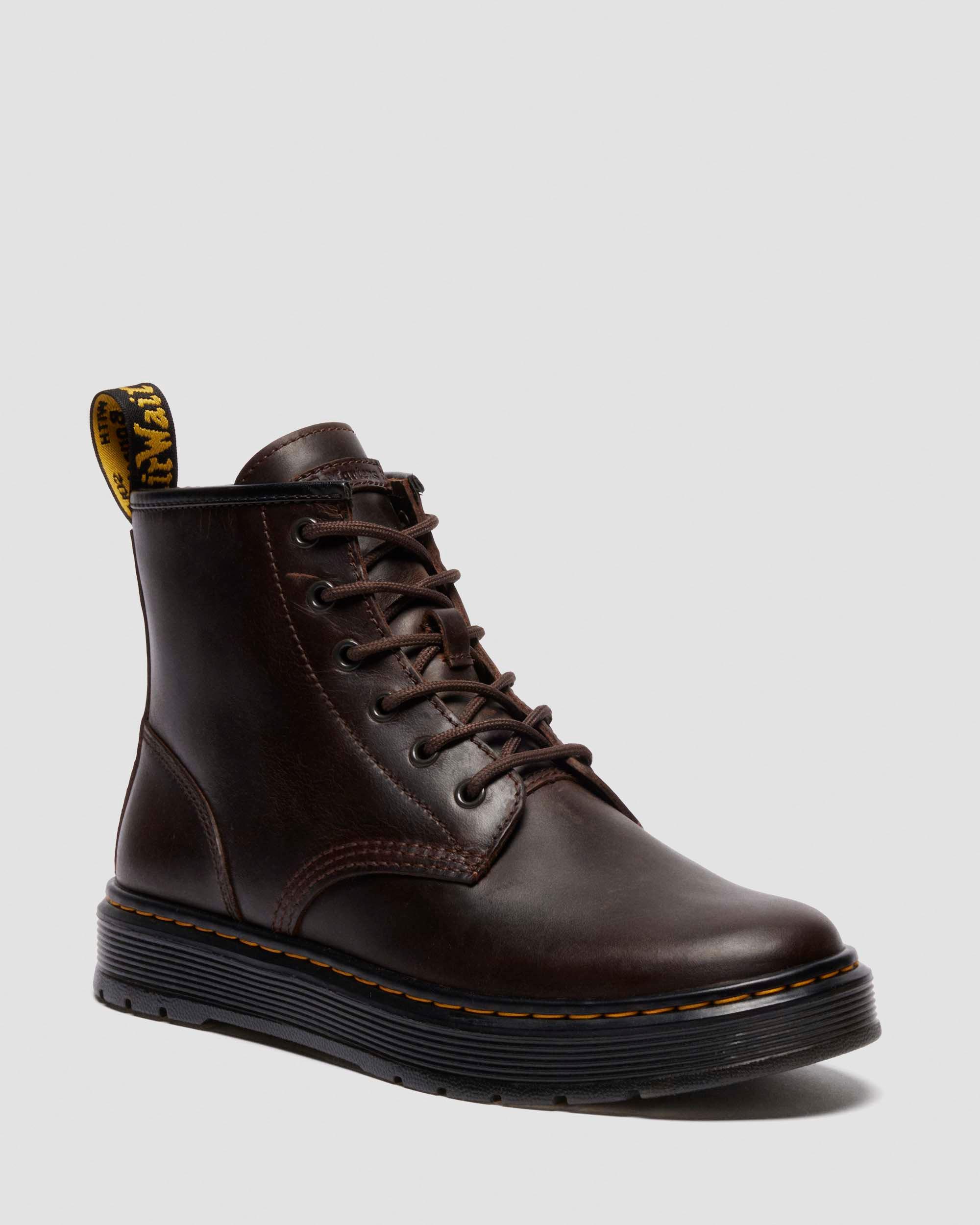 BROOKLINE CHUKKA in Dark Brown | Dr. Martens