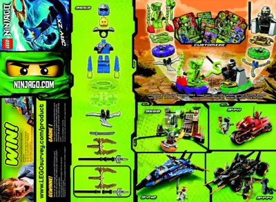 LEGO NINJAGO Jay ZX • Set 9553 • SetDB • Merlins Bricks