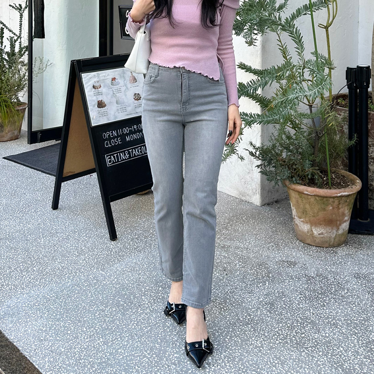 グレースリムデニムパンツ | ファッション通販サイト NUGU