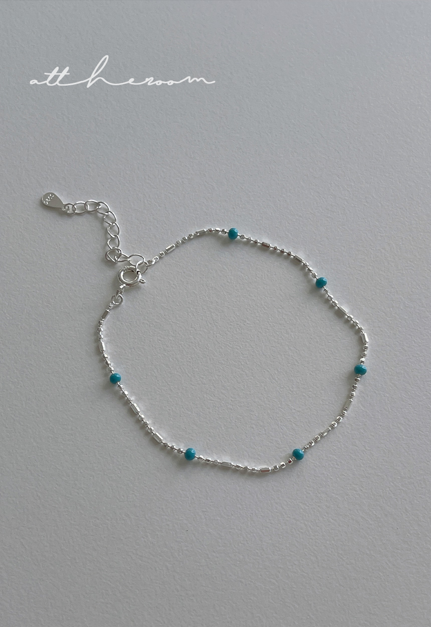 シルバー925]ターコイズシルバーブレスレット | ファッション通販