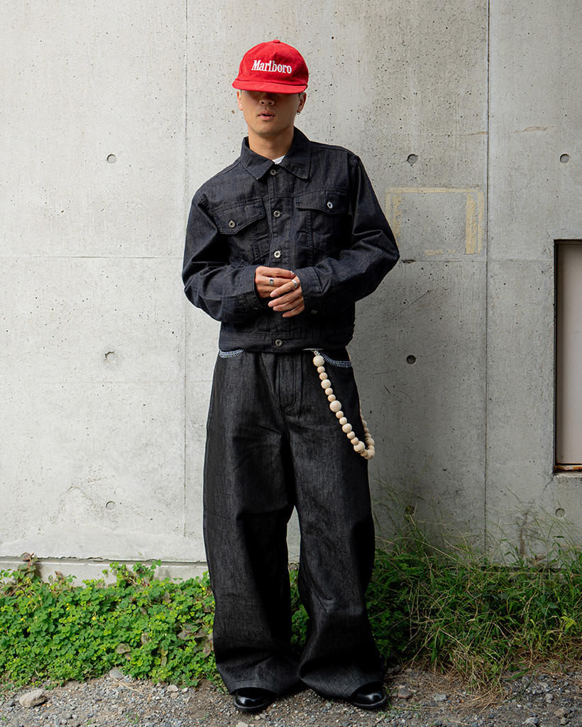 スパイダー刺繍デニムパンツ | ファッション通販サイト NUGU