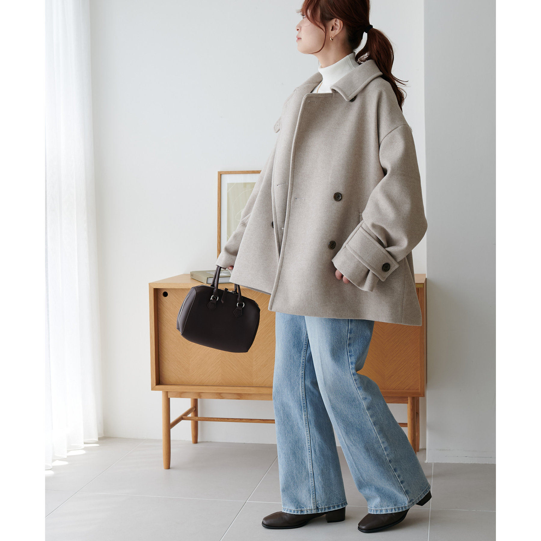 中空糸スタンドミドルコート《WEB限定カラーあり》 | ファッション通販