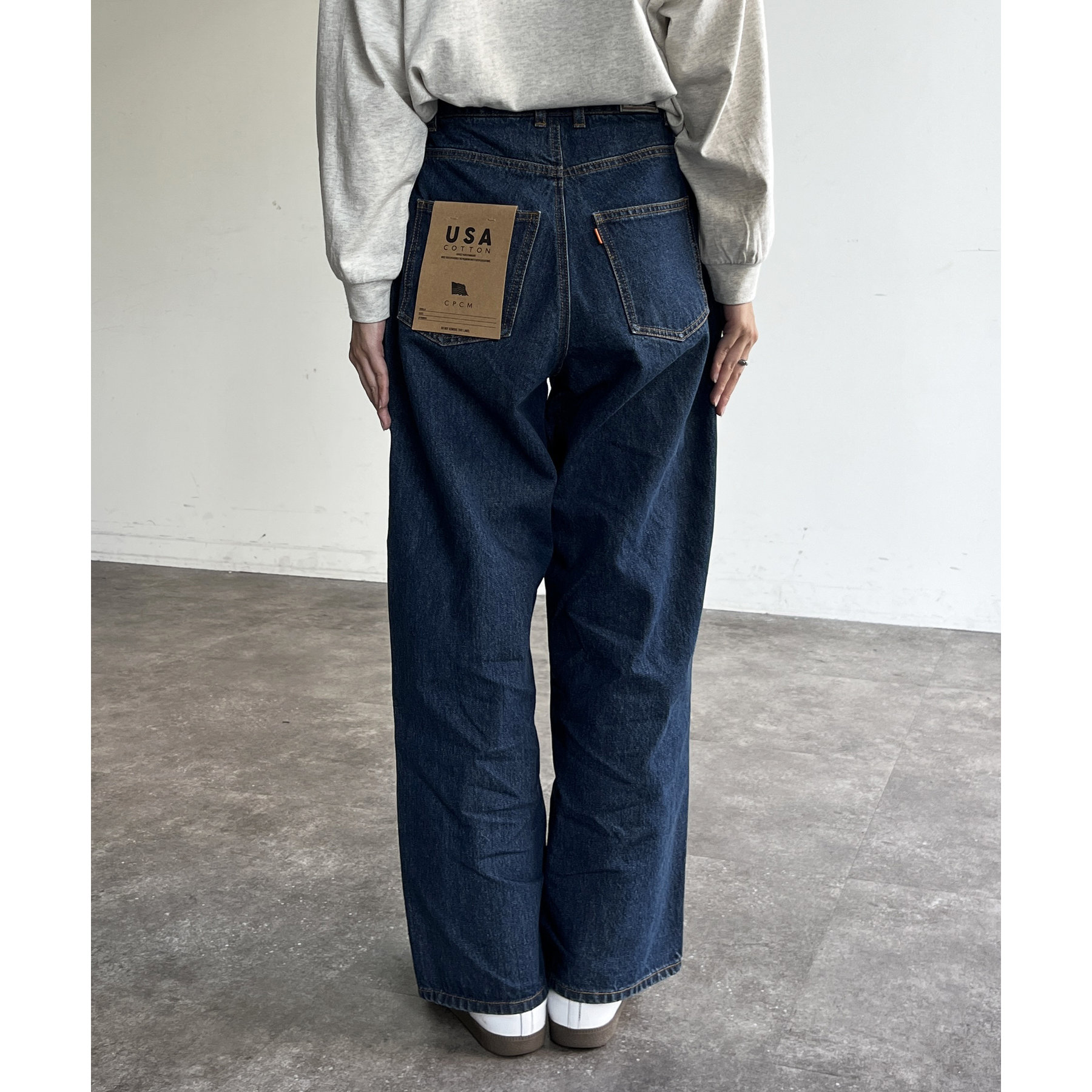 ボタンフライワイドデニム | ファッション通販サイト NUGU