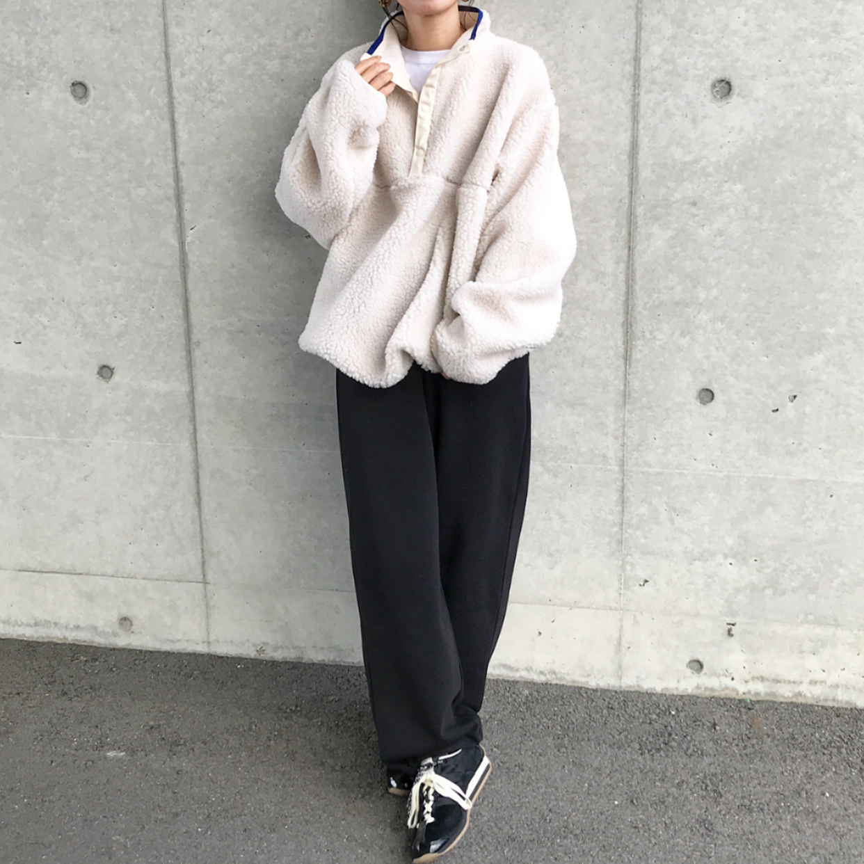 ユニセックス) モントリオールボアフリースプルオーバー