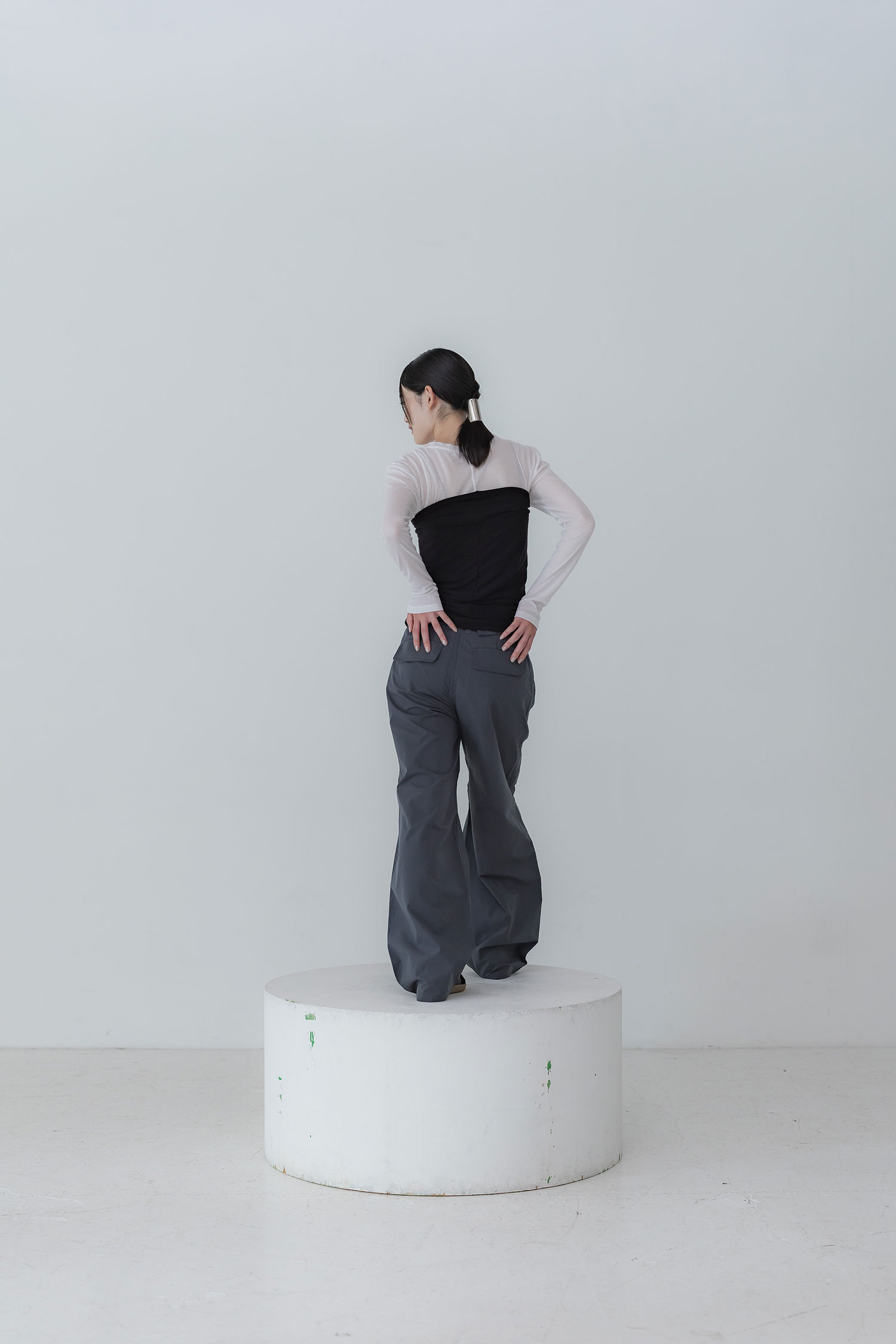 WOOL SHEER BUSTIER CARDIGAN | ファッション通販サイト NUGU