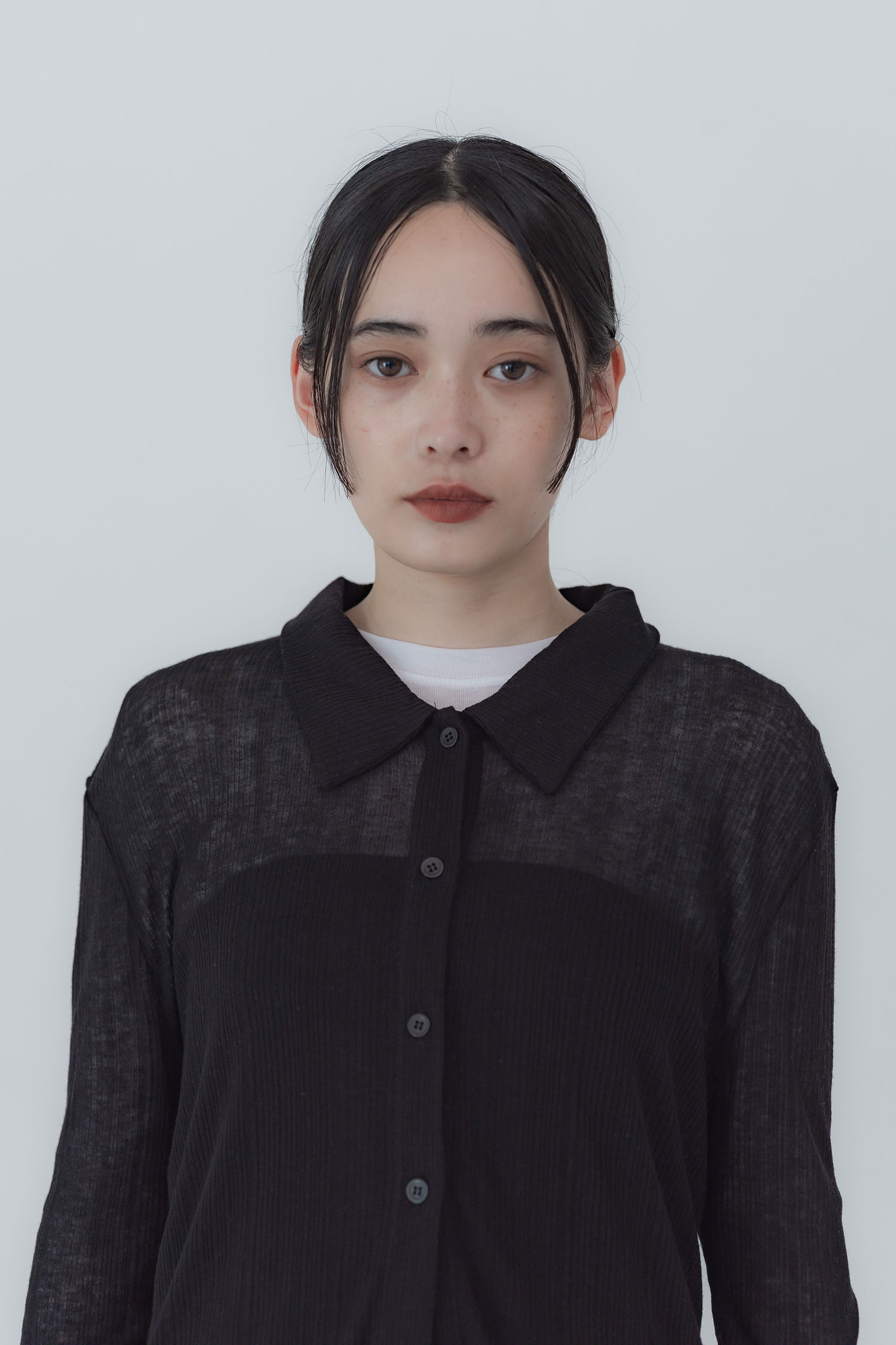 WOOL SHEER BUSTIER CARDIGAN | ファッション通販サイト NUGU