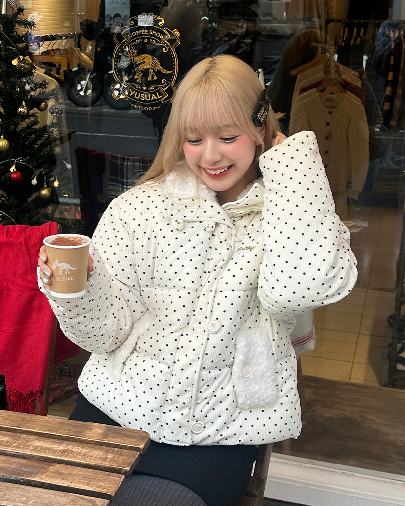 ボタンクロップファージャケット | ファッション通販サイト NUGU