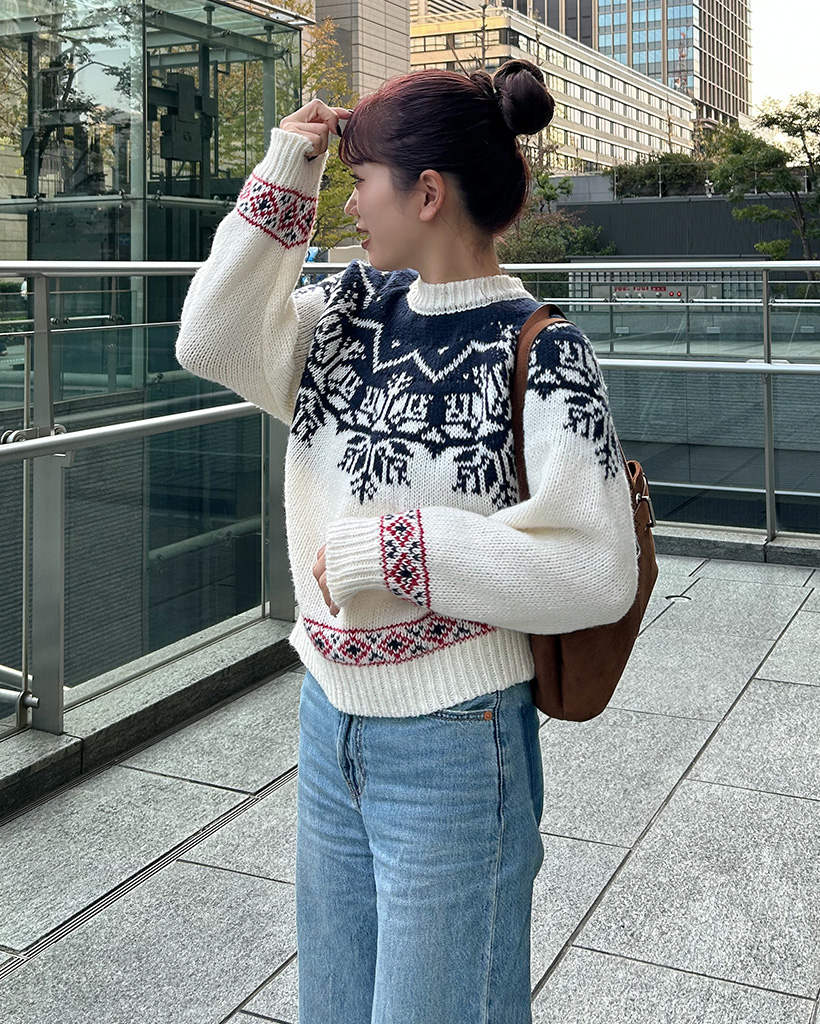 スノーノルディックニット | ファッション通販サイト NUGU