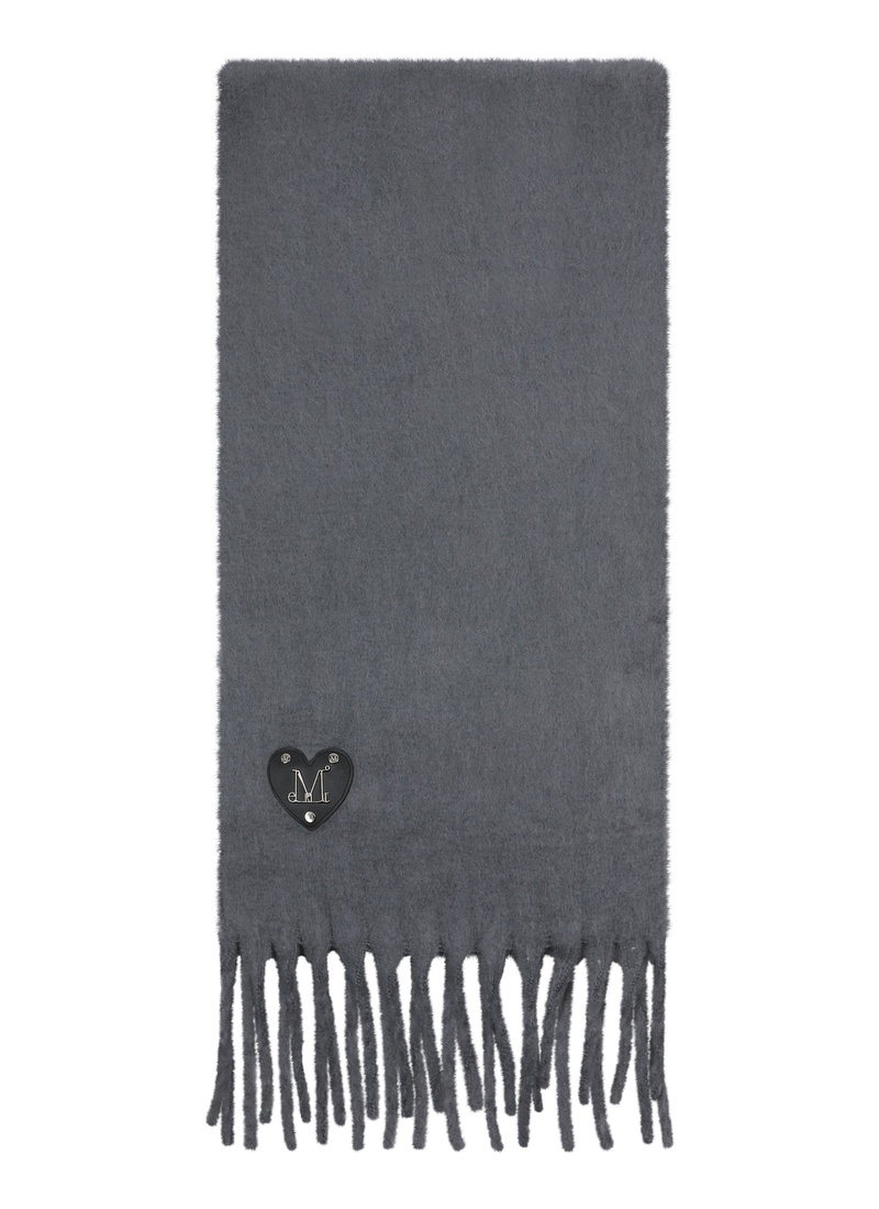 LAMOR METAL LOGO HEART PATCH MUFFLER UNISEX (5Color