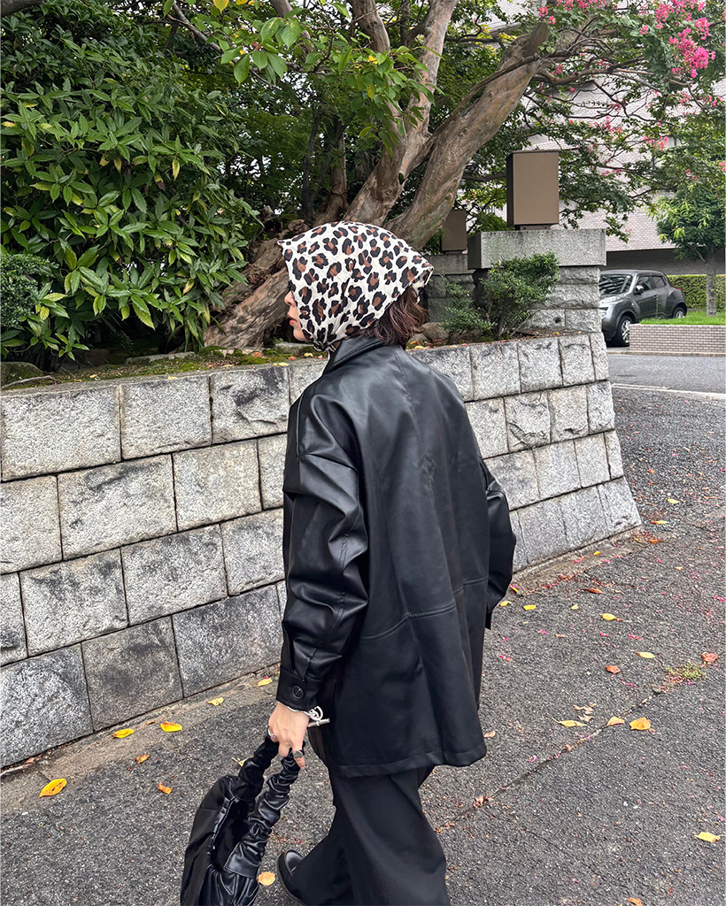 オーバーフィットルーズレザージャケット | ファッション通販サイト NUGU