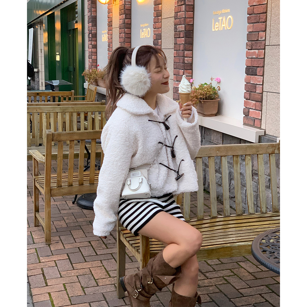 ファーダッフルコート | ファッション通販サイト NUGU