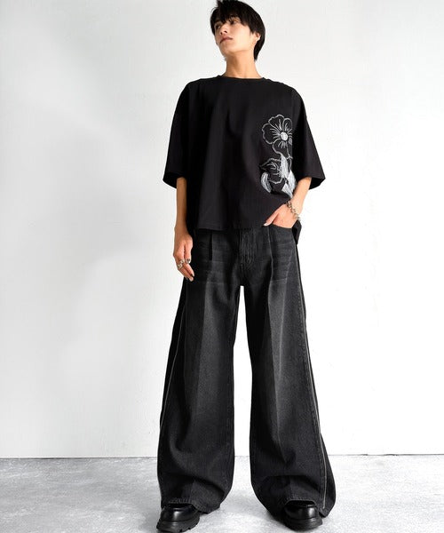 これ1本で実質3本分の価値。」サイドジップ使いヴィンテージ加工デニム