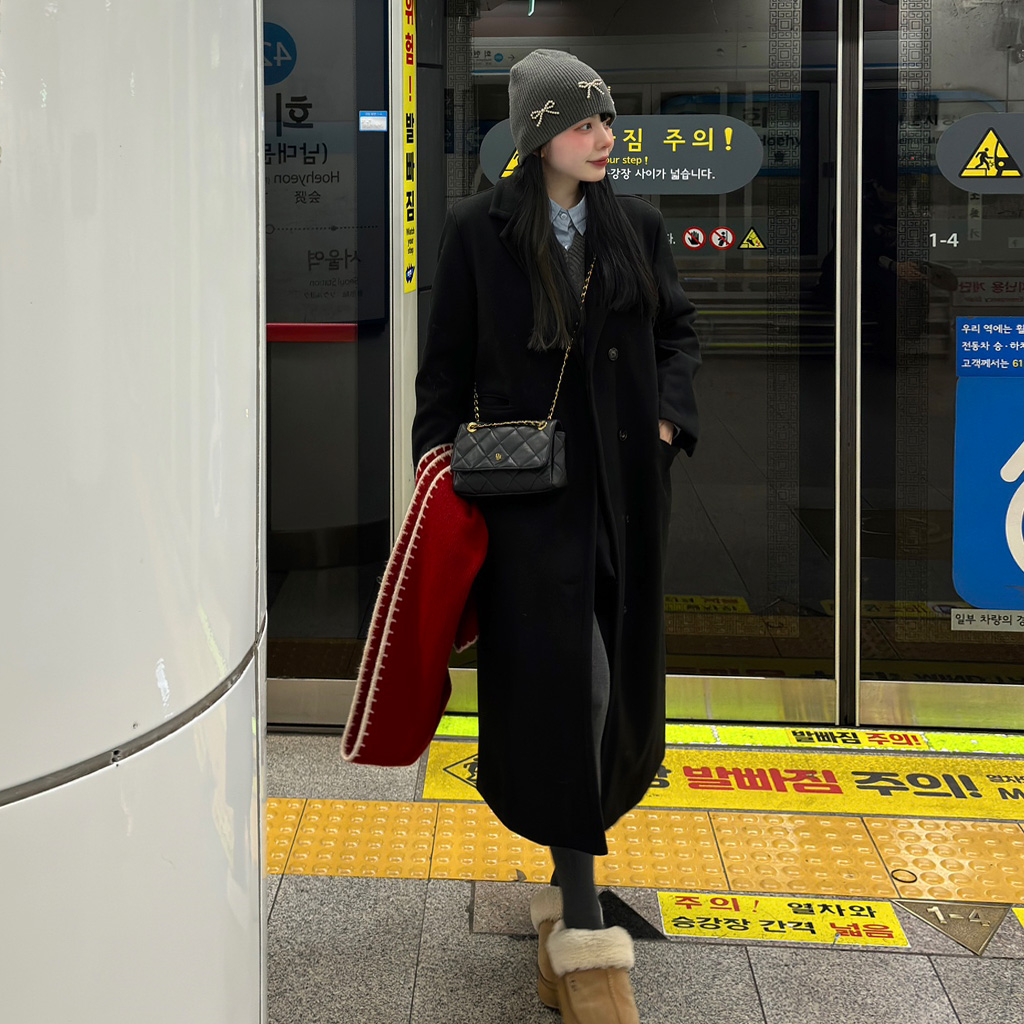 テーラードカラーロングコート | ファッション通販サイト NUGU