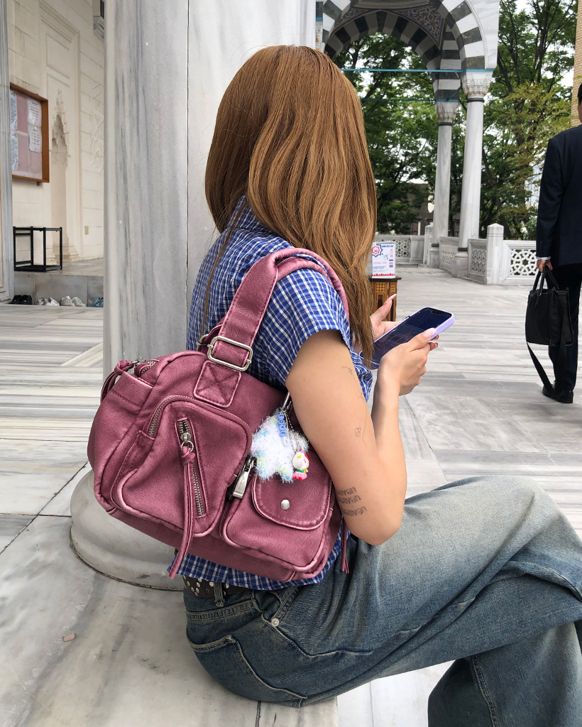 2WAYヴィンテージダブルポケットボストンバッグ | ファッション通販