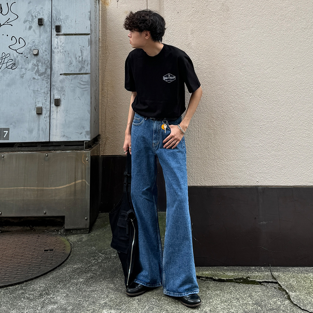 フレアデニムパンツ | ファッション通販サイト NUGU