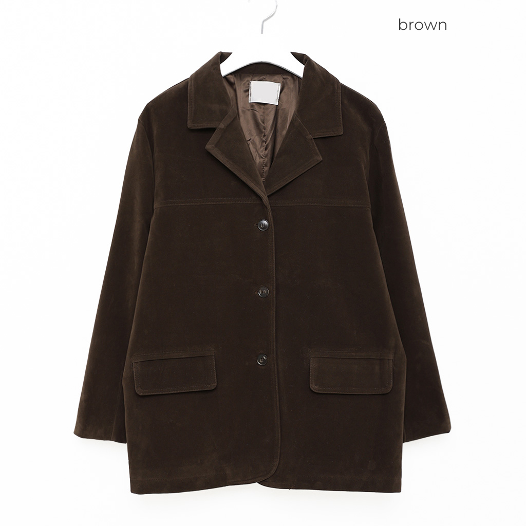 オーバーサイズスエードジャケット | ファッション通販サイト NUGU