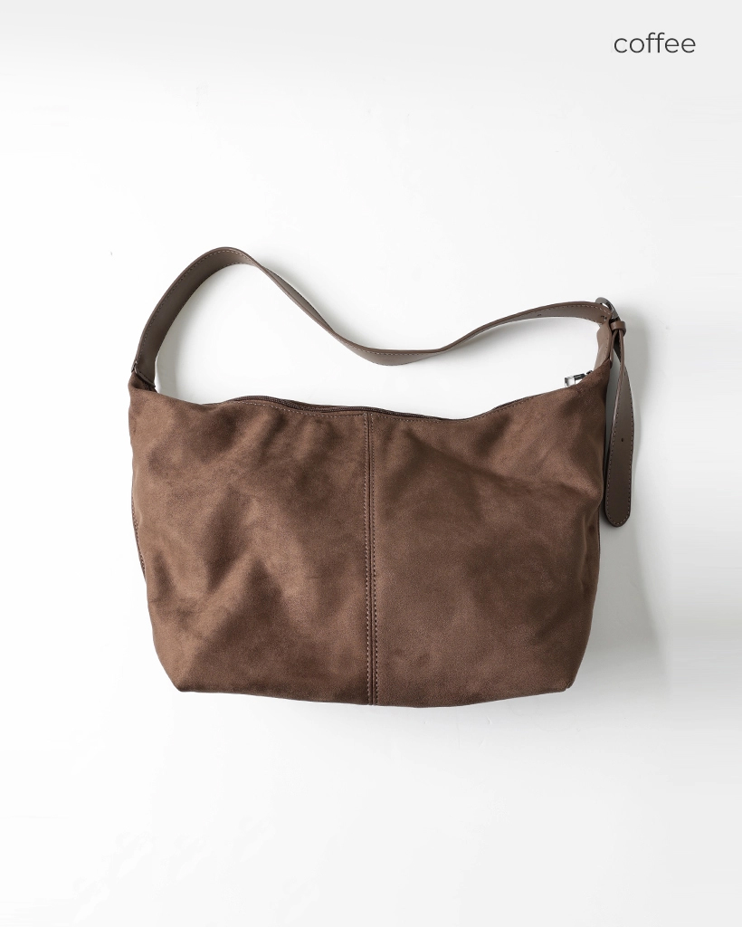 SNSで話題]スエードショルダー＆クロスバッグ | ファッション通販
