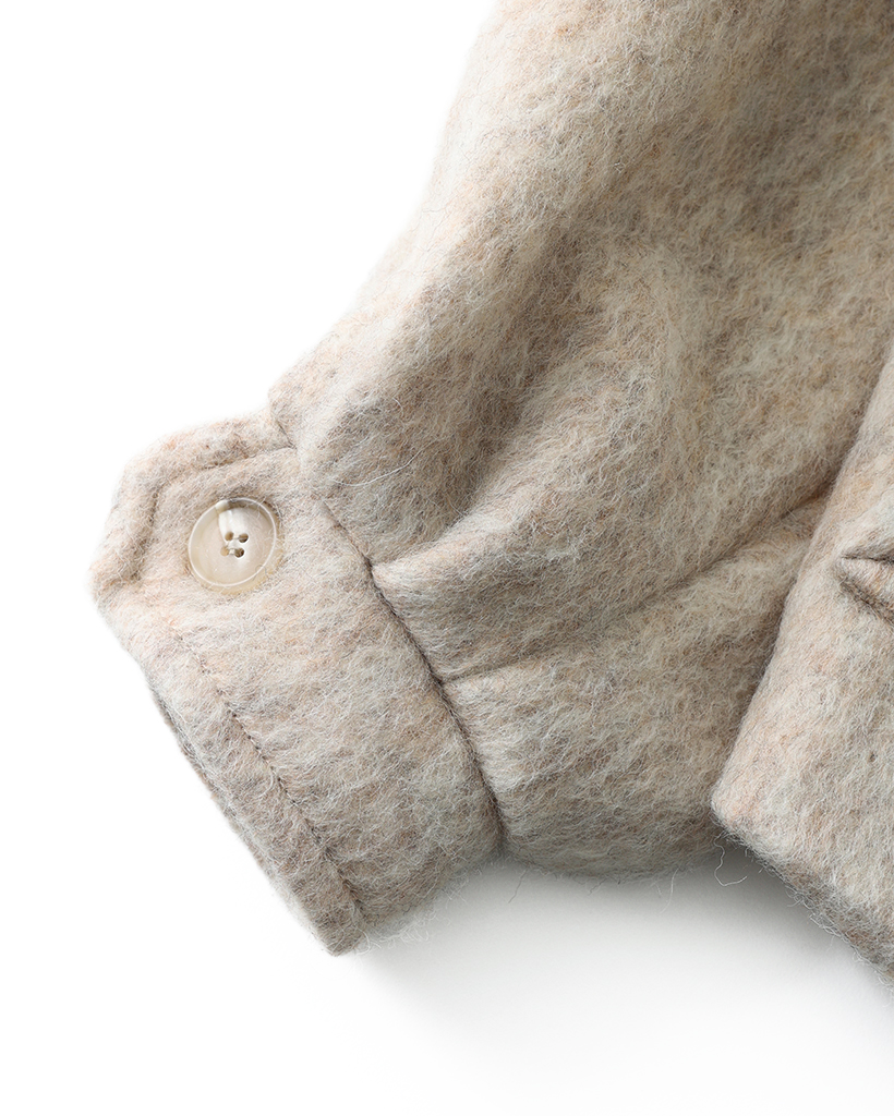 21回再販](ORIGINAL) モヘアライクハーフジャケット | ファッション