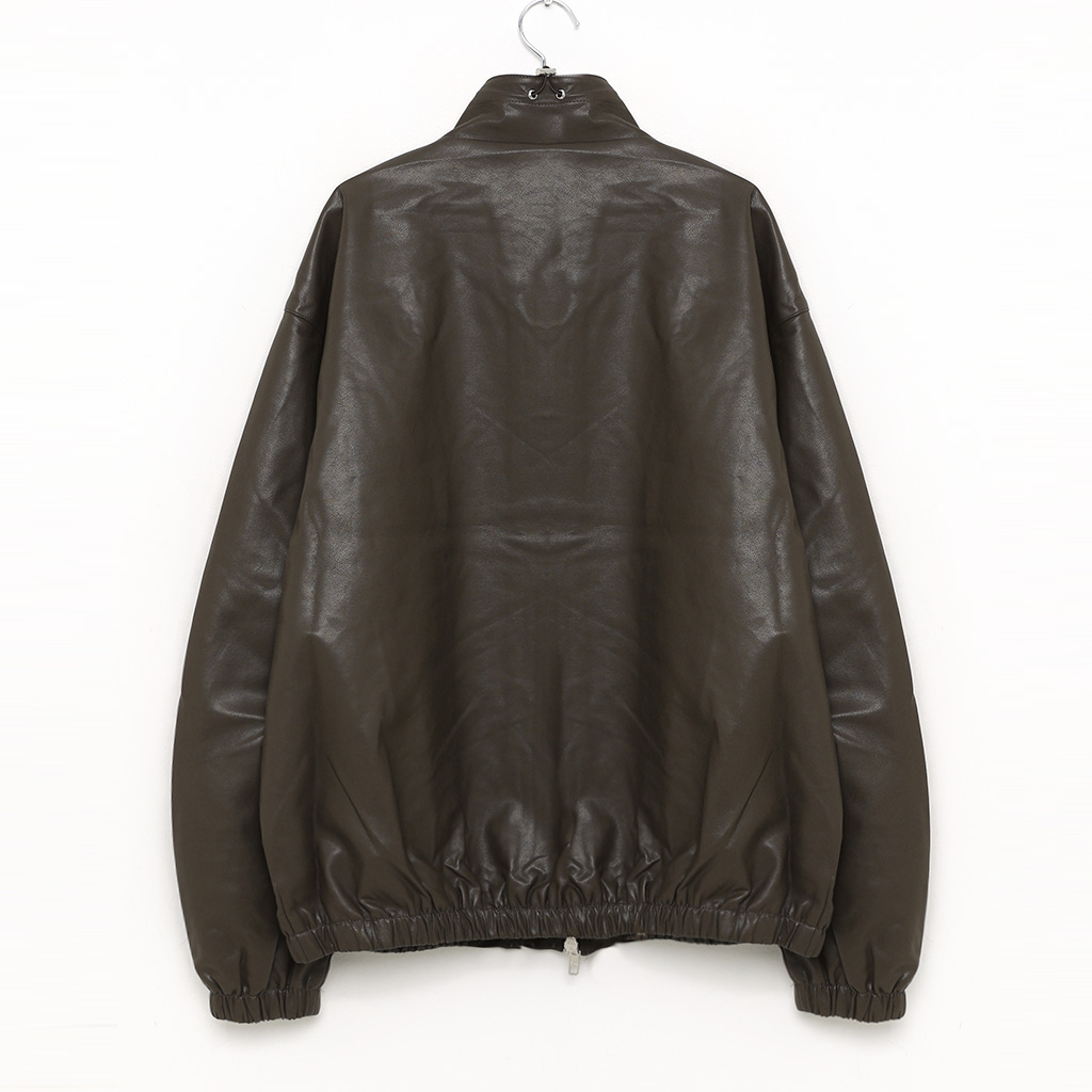 ハイネックレザージップアップジャケット | ファッション通販サイト NUGU