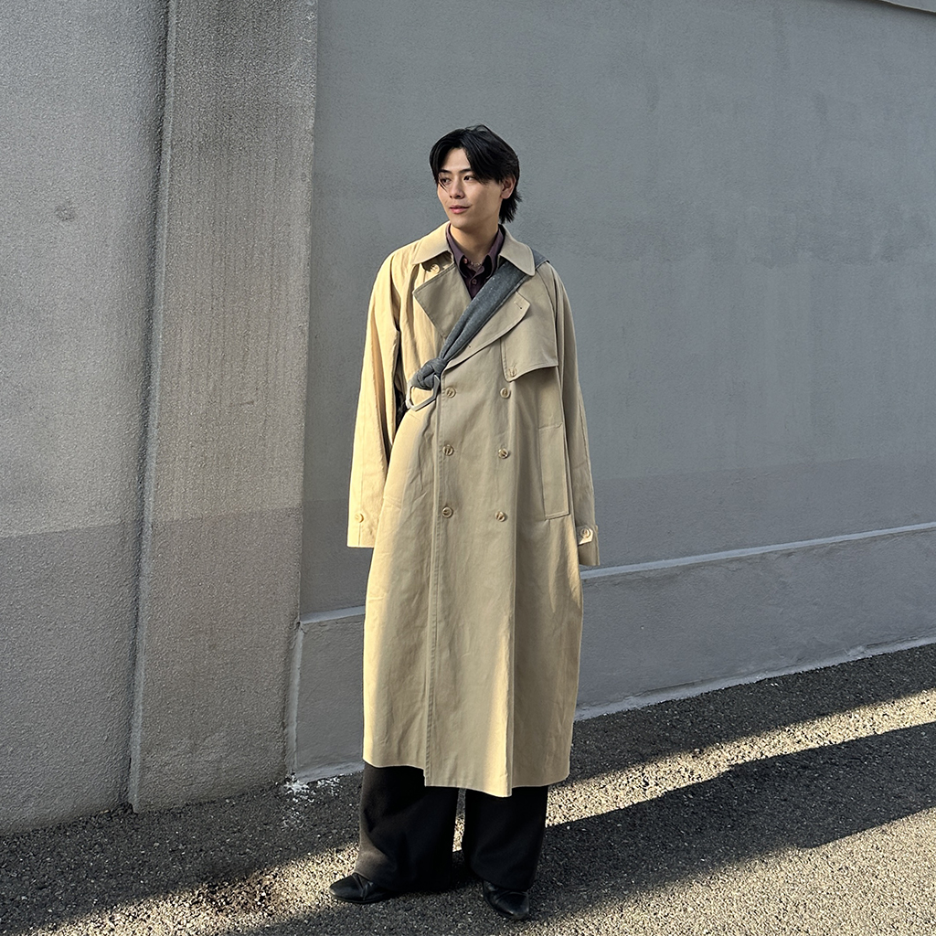 ユニセックス) コットントレンチコート | ファッション通販サイト NUGU