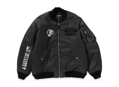 A BATHING APE x mastermind JAPAN Bomber Jacket M 18th 