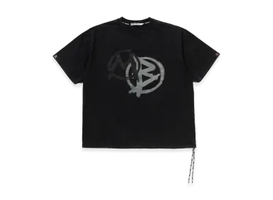 A BATHING APE x mastermind JAPAN Logo Garment Dye Relaxed Fit Tee