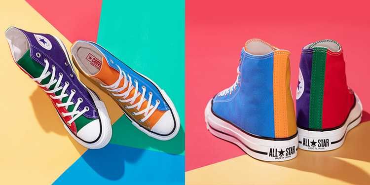 コンバース オールスター ハイカット ABCマート限定 40TH マルチカラー