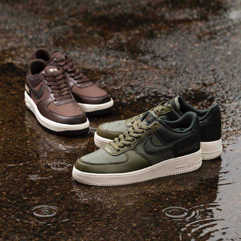 スニダンで購入可】NIKE AIR FORCE 1 LOW GORE-TEX 2COLORS 抽選/定価