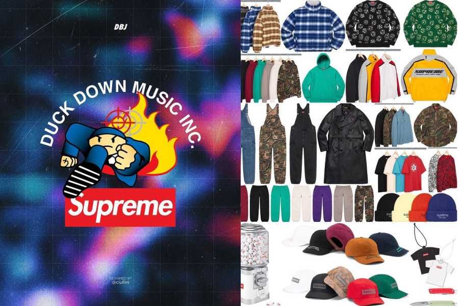 スニダンで購入可】10/22発売 Supreme × Duck Down Music 2022FW Week8