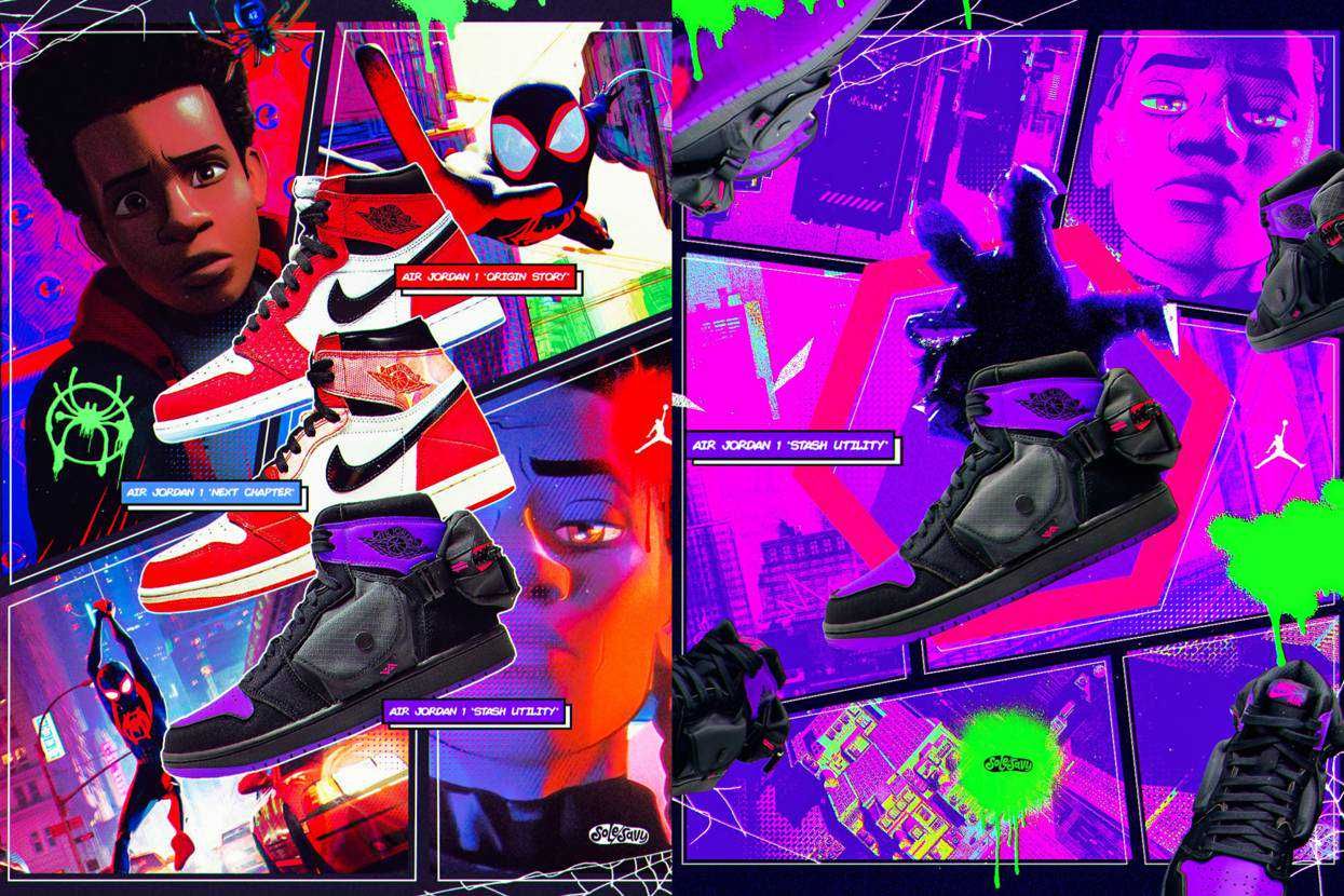 映画公開を記念したF&Fモデル「Spider-Man × Nike Air Jordan 1 