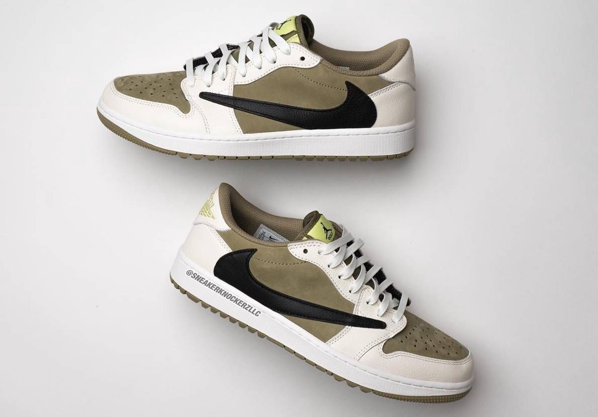 10/13発売｜Travis Scott × Nike Air Jordan 1 Low Golf NRG 