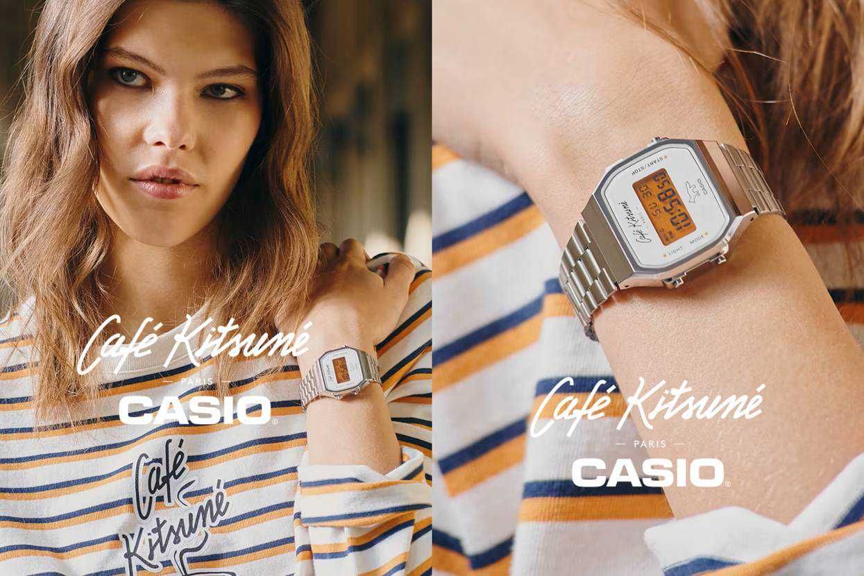 9/6発売｜Café Kitsuné × Casio A168WECK-7AJR｜抽選/販売/定価情報