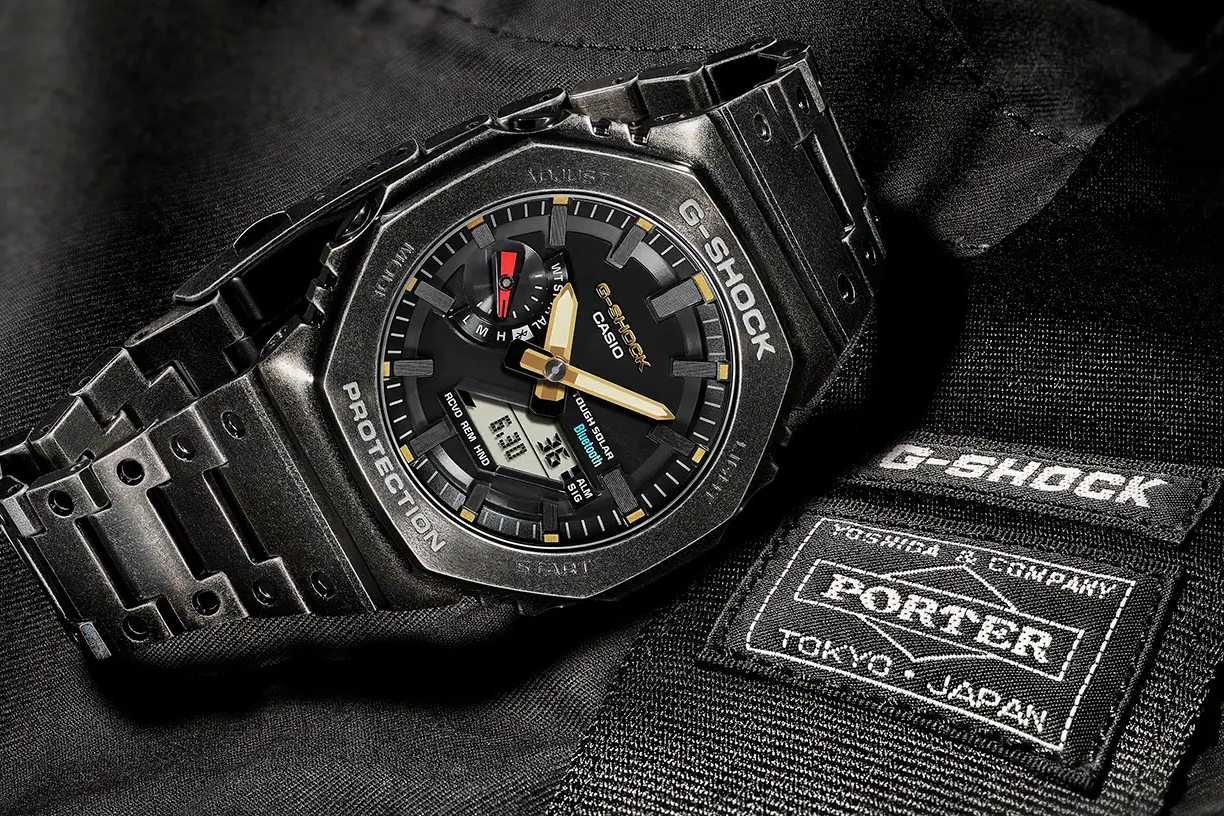 11/10発売｜PORTER × G-SHOCK 40th Anniversary GM-B2100 Bag Set