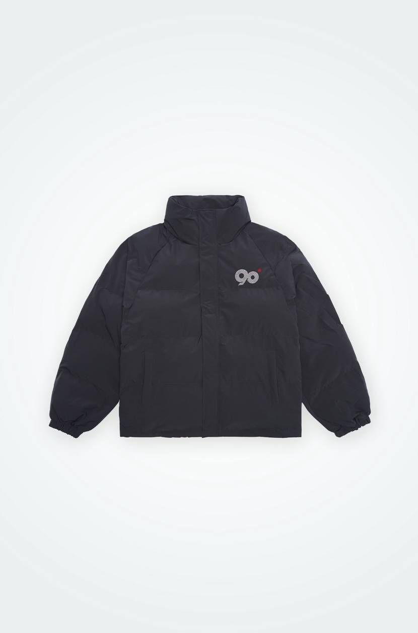 9090 90ロゴ リッチパファジャケット 