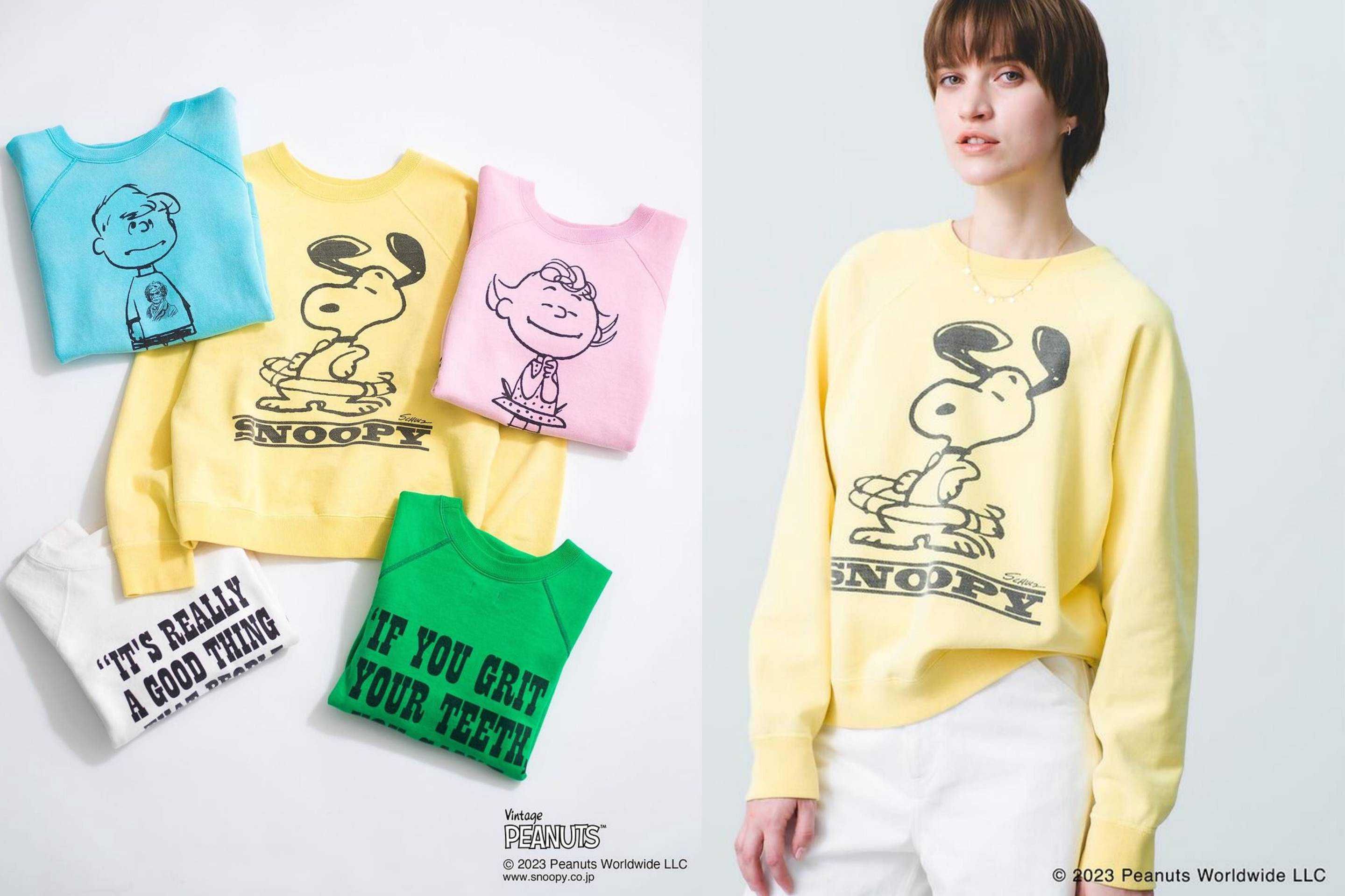 1/1発売｜Peanuts × Ron Herman Sweat collection｜抽選/販売/定価情報