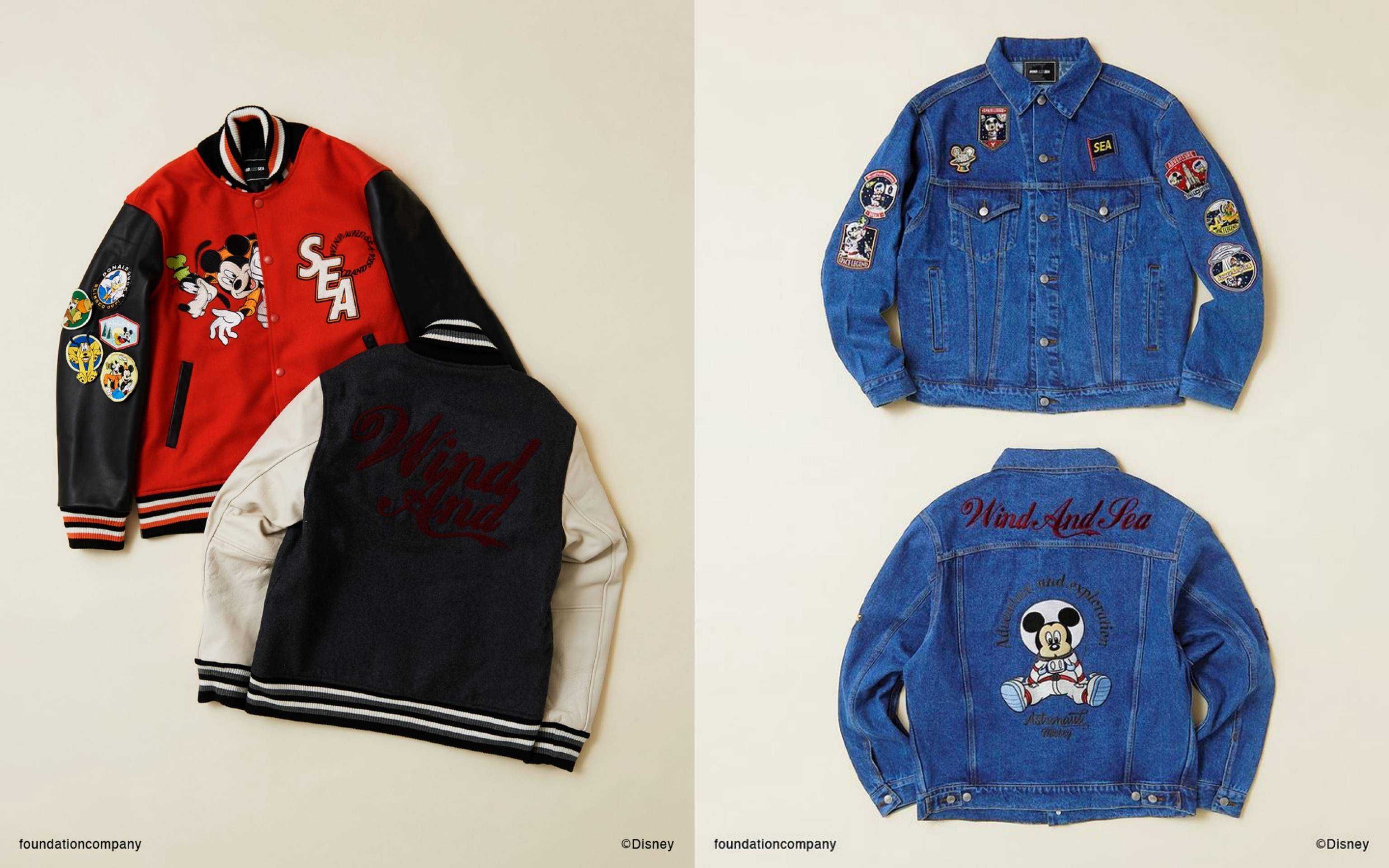 1/14〜1/21予約受付｜Disney × WIND AND SEA Mickey&Friends