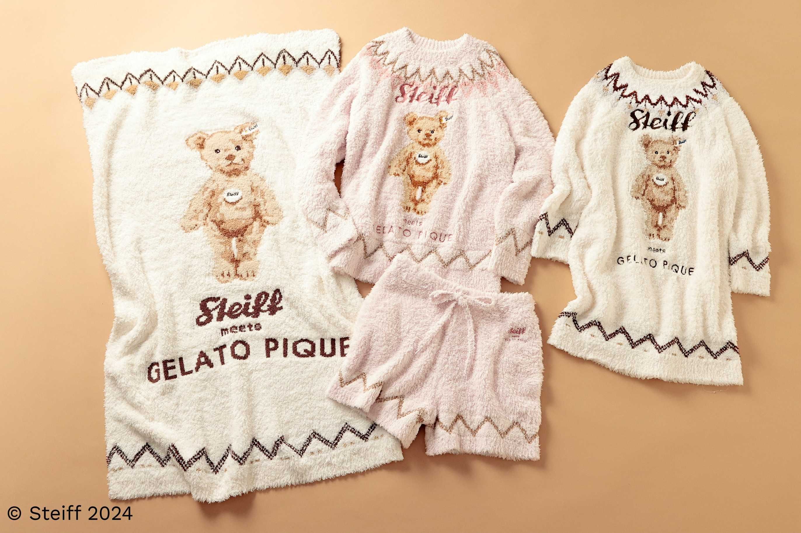 12/4発売｜GELATO PIQUE × Steiff collection 第2弾｜抽選/販売/定価