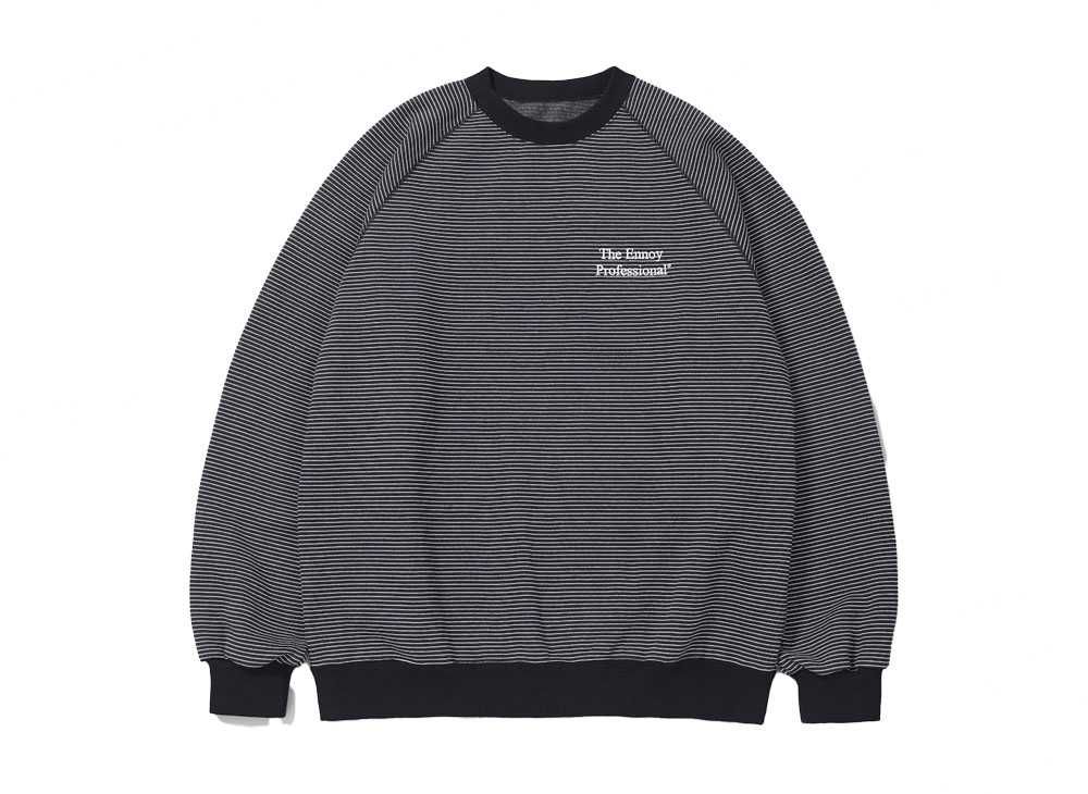 トップス ENNOY Professional Crew Sweat Navy⁄White ENNOY x ennoy