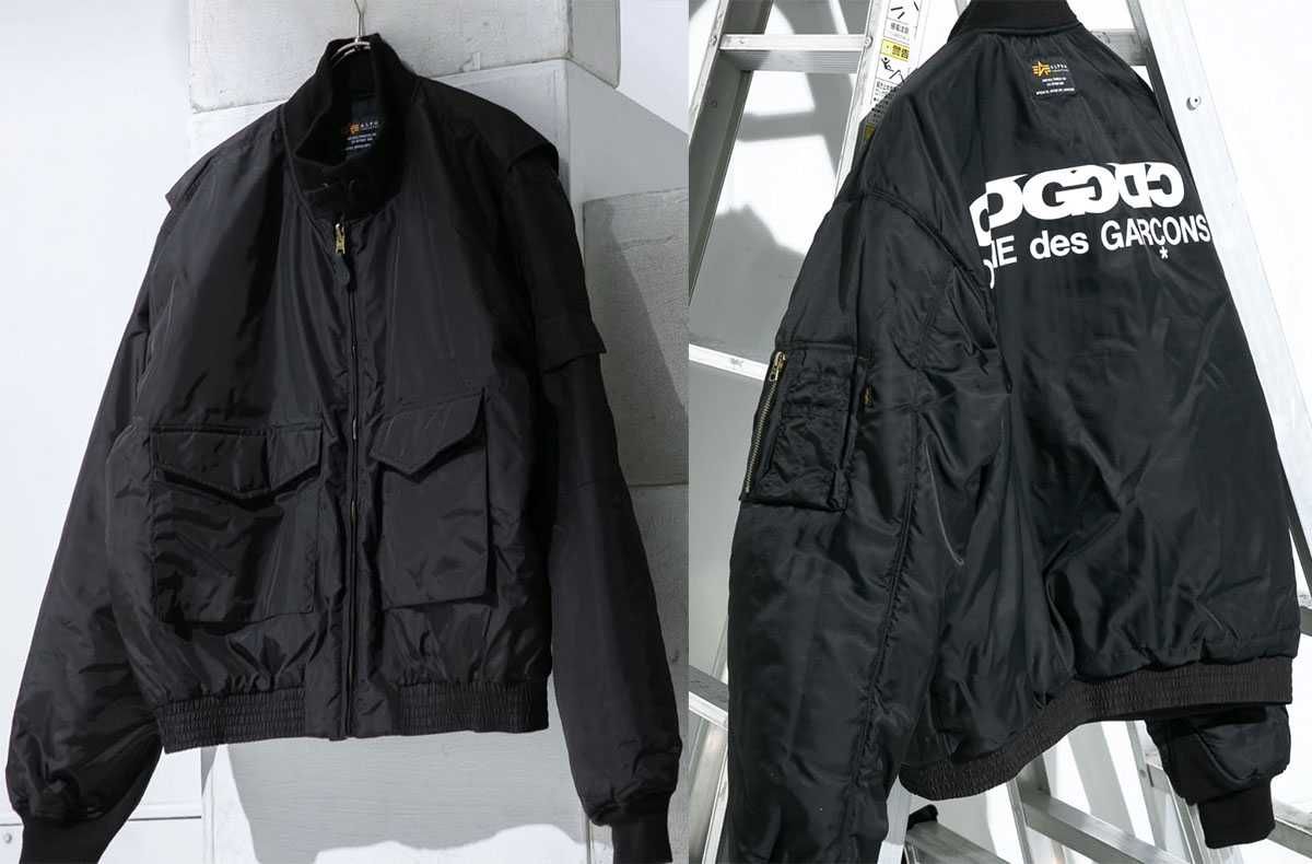 12/6発売｜CDG × ALPHA INDUSTRIES Reversible Jacket｜抽選/販売/定価