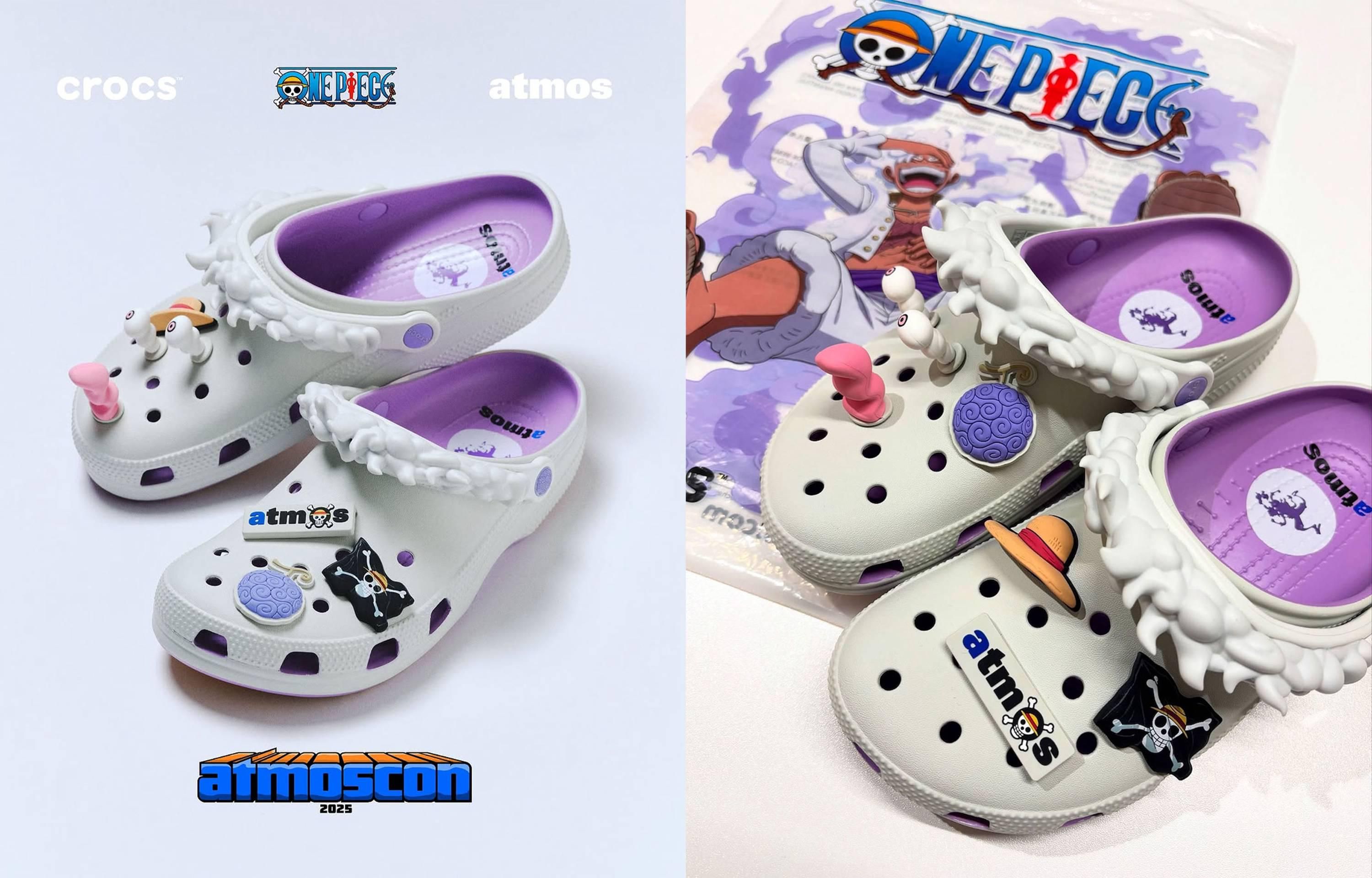 6/21発売｜ONE PIECE × atmos × Crocs Classic Clog 