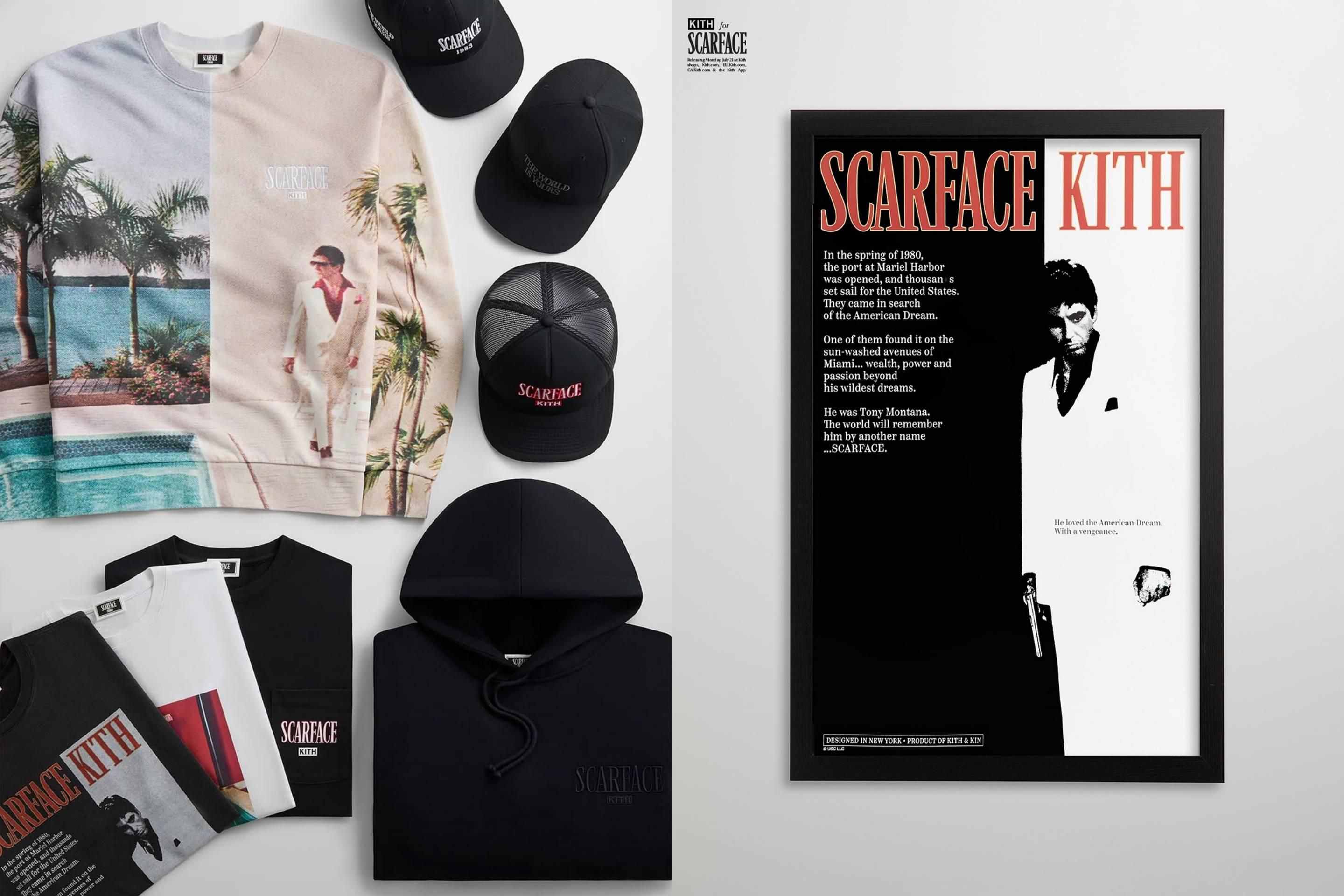 7/21発売｜KITH for Scarface collection｜抽選/販売/定価情報
