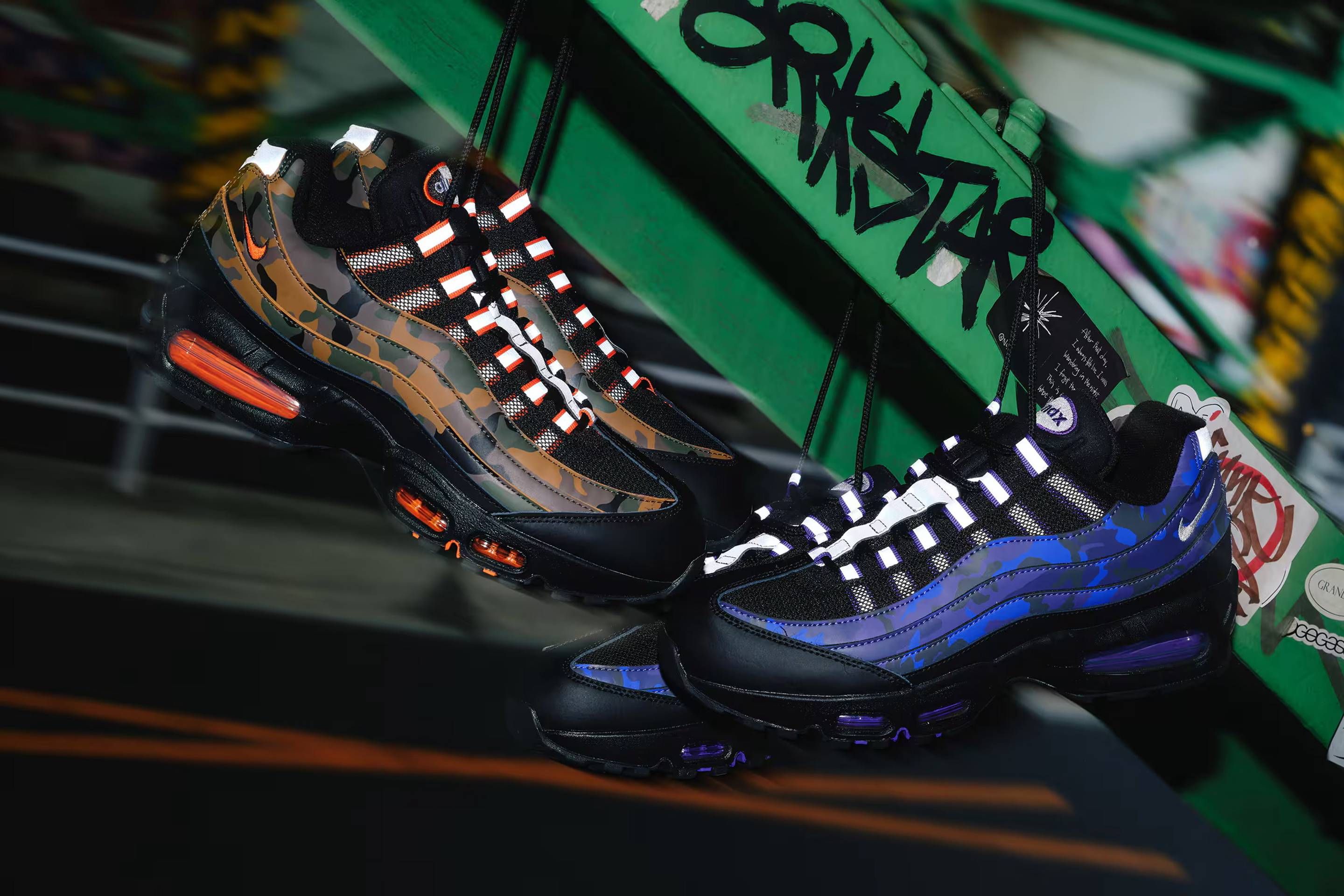 9/12発売｜Nike Air Max 95 Camo 2colors｜抽選/販売/定価情報