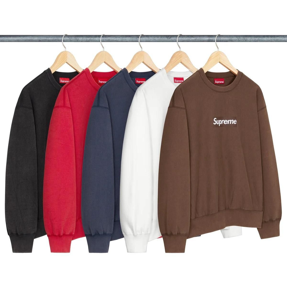 3/15発売｜Supreme Washed Box Logo Crewneck 25SS Week3 アイテム一覧