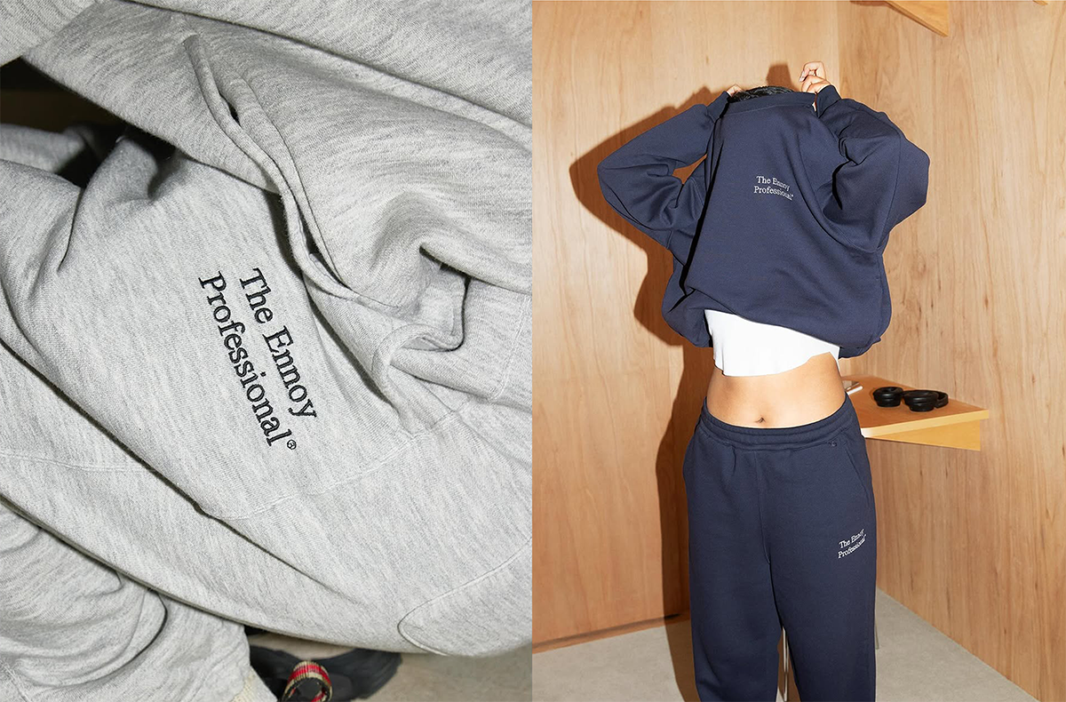 3/28発売｜ENNOY Professional Crew Sweat Set Up｜抽選/販売/定価情報