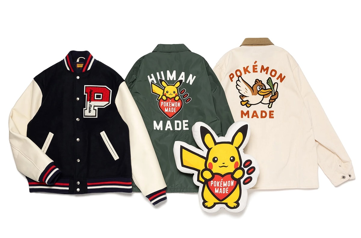 HUMAN MADE × Pokémonのコラボコレクションが登場！カモネギや