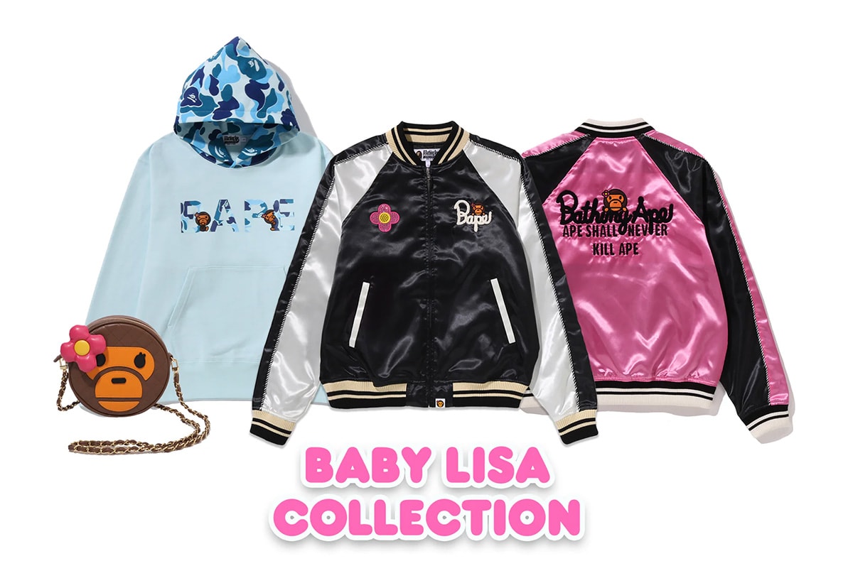A BATHING APE®︎からBABY LISA最新コレクションが登場！トレンド感の