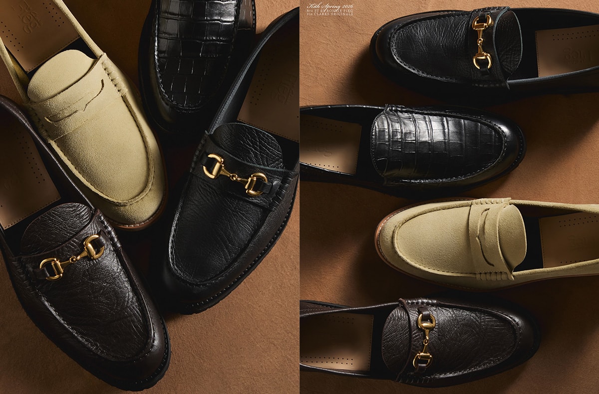 近日発売｜Kith Ronnie Fieg × Clarks 8th St Bristol Loafer 4colors