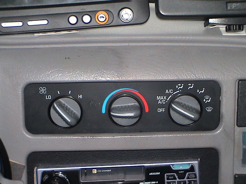 エアコンノブ修理（シボレー アストロ）by hoso@tiger - みんカラ