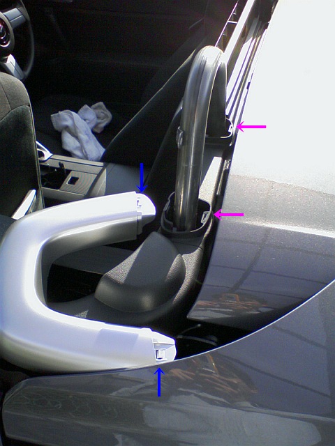 シートバックバーベゼル（RS、VS用）交換（マツダ ロードスター・NC