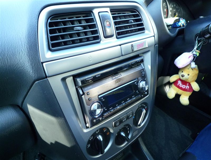 エアコンパネルLED化（スバル インプレッサ WRX STI・GDB）by zero